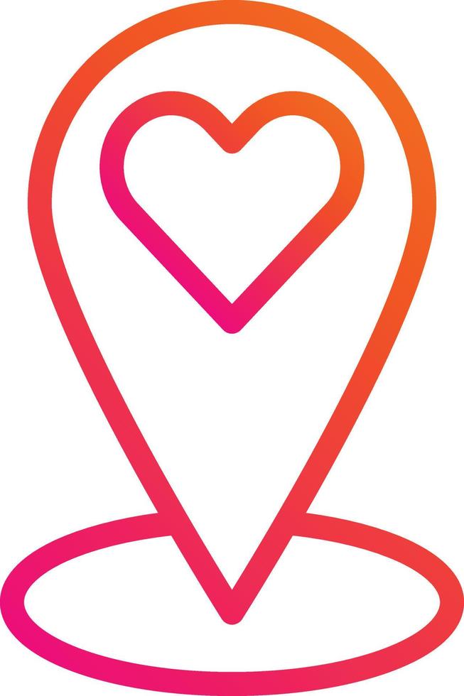 Wedding location Vector Icon