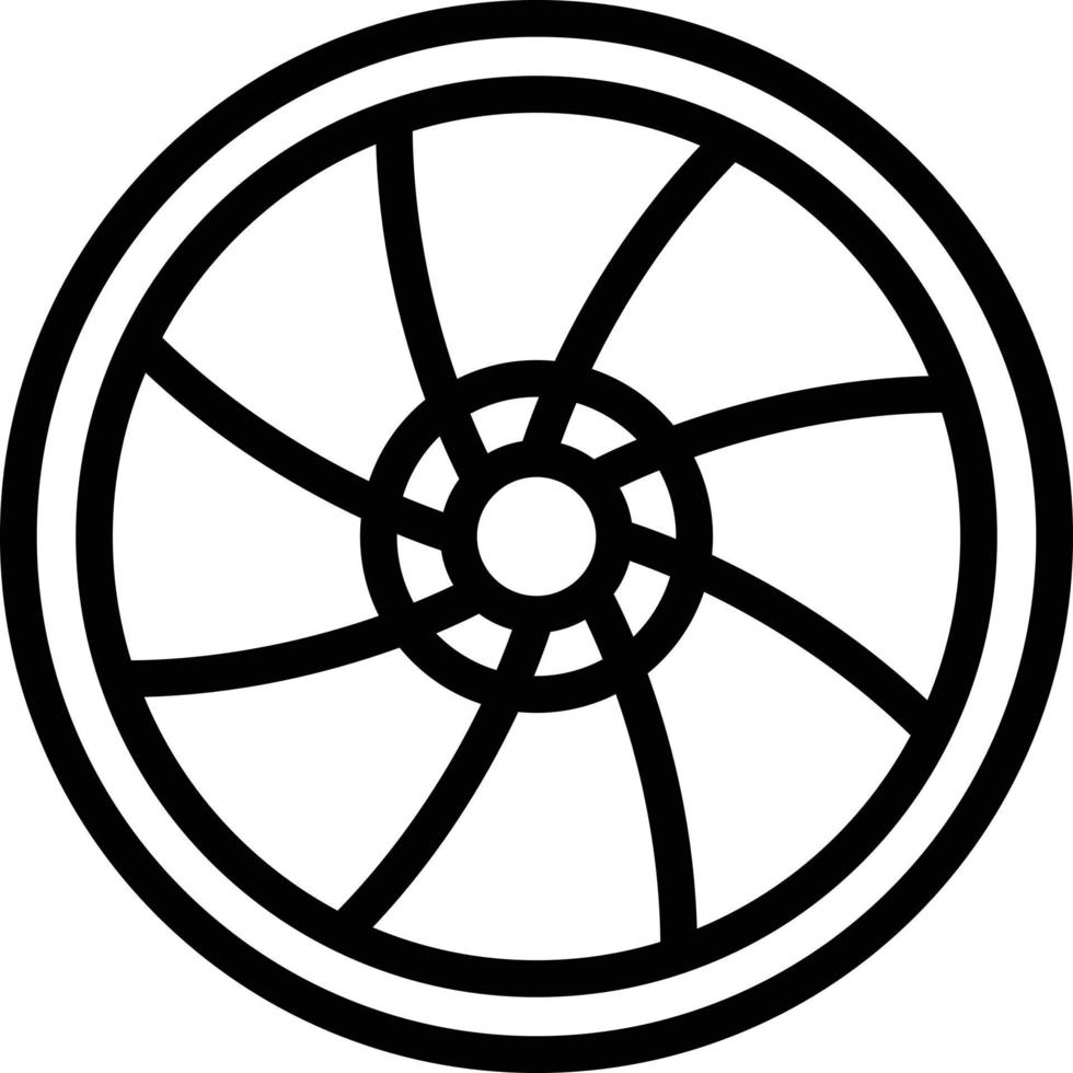 Lens Vector Icon Design Illustration