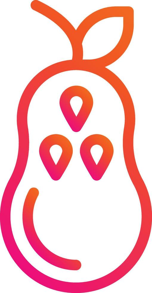 Pear Vector Icon