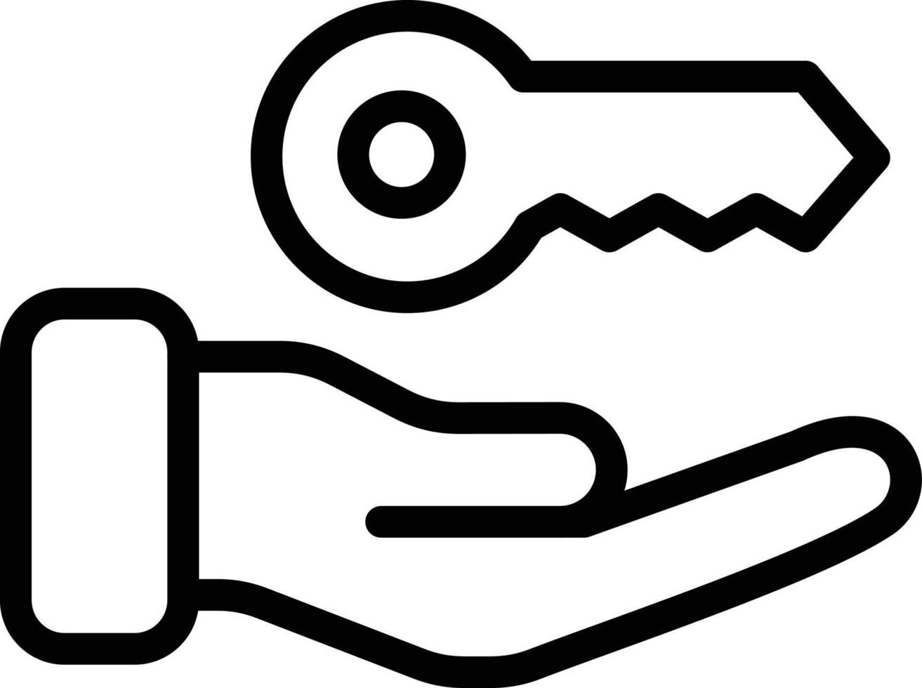 Keys Vector Icon Design Illustration