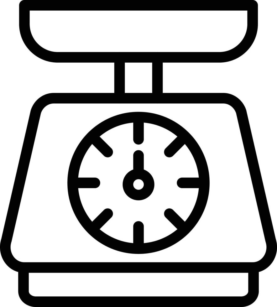 Scale Vector Icon Design Illustration