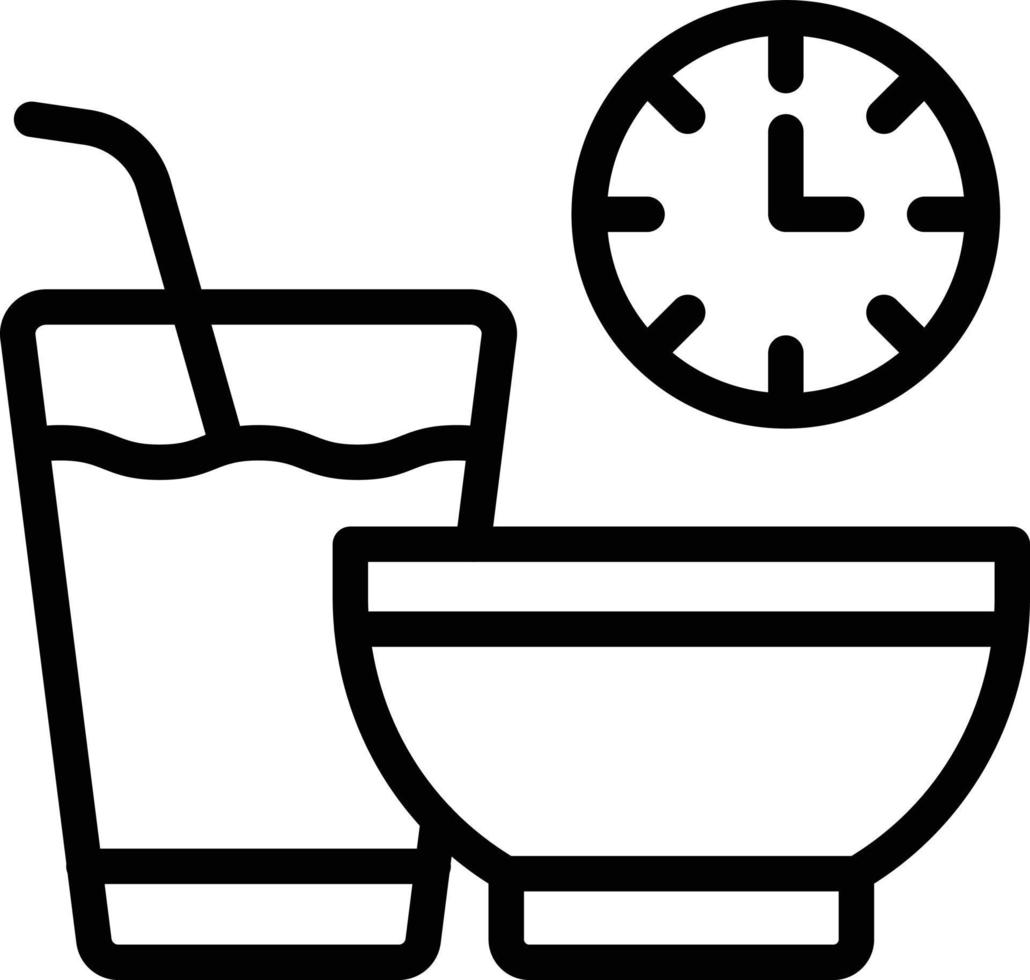 Iftar Vector Icon Design Illustration