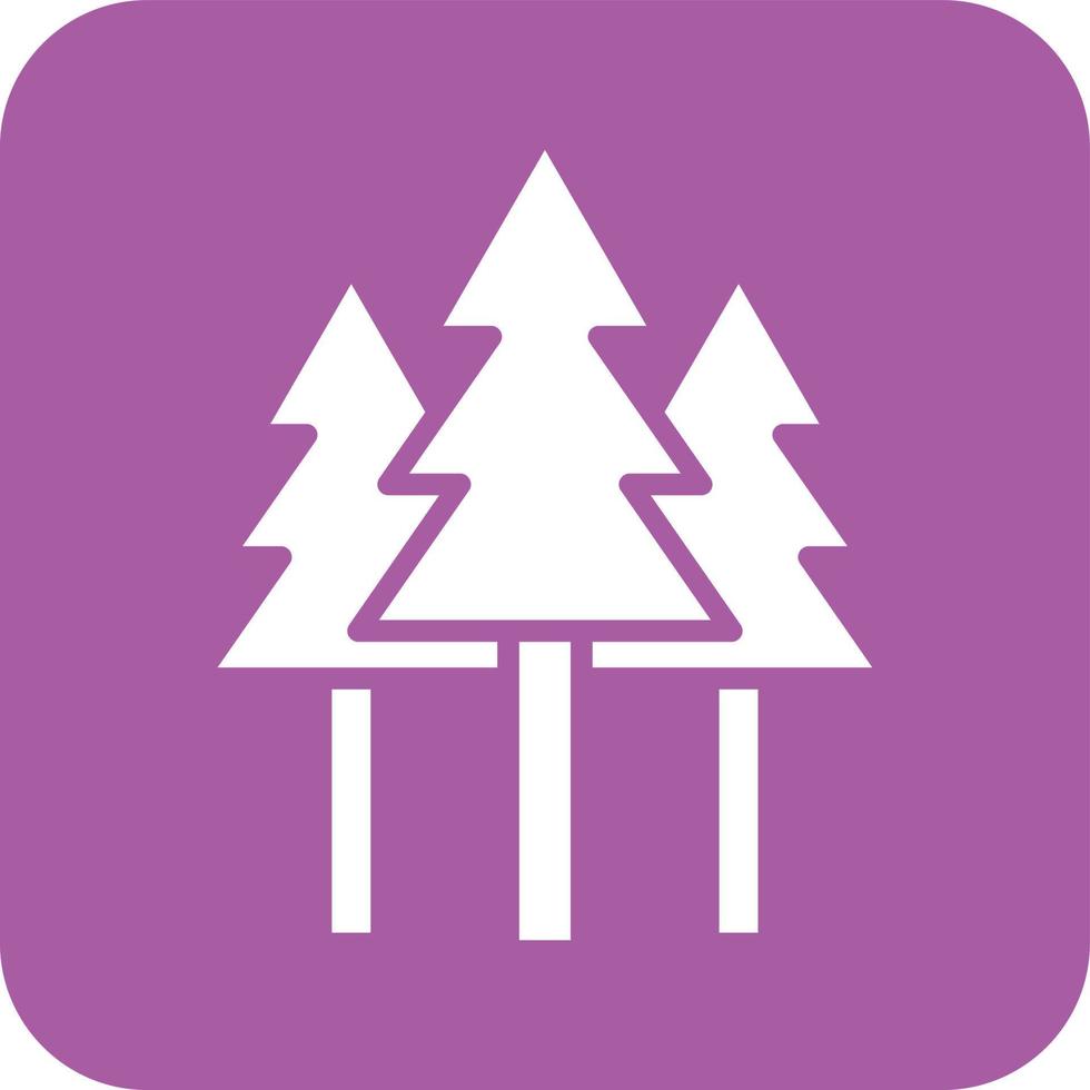 Forest Vector Icon Design Illustration
