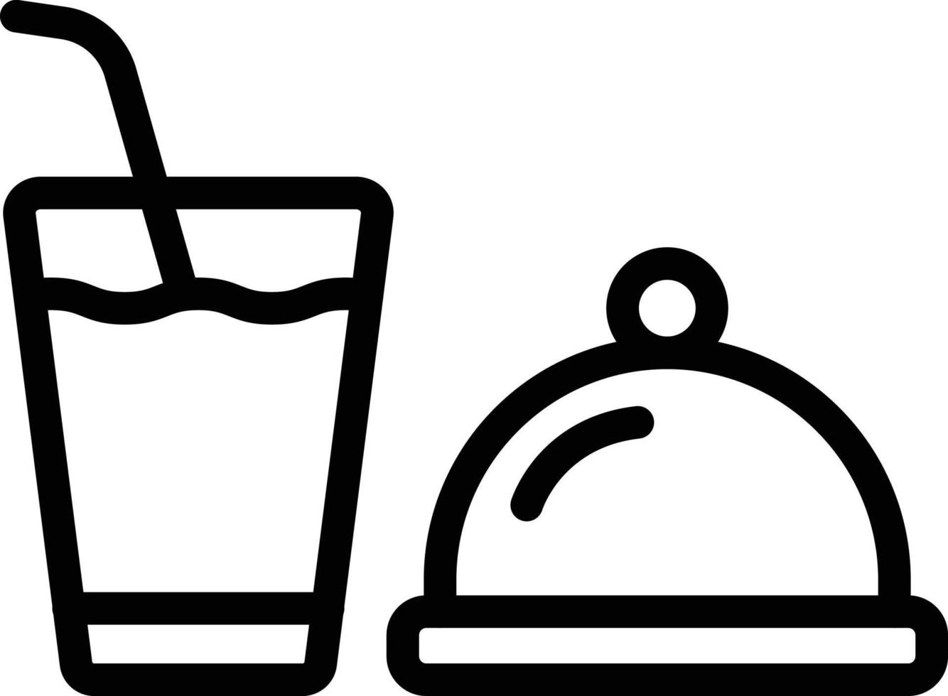 ilustración de diseño de icono de vector de comida