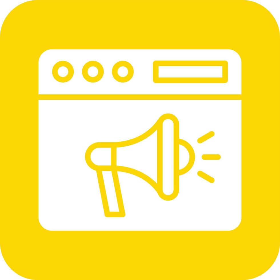 Web Promotion Vector Icon
