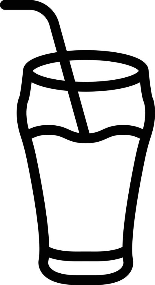 ilustración de diseño de icono de vector de bebida fría
