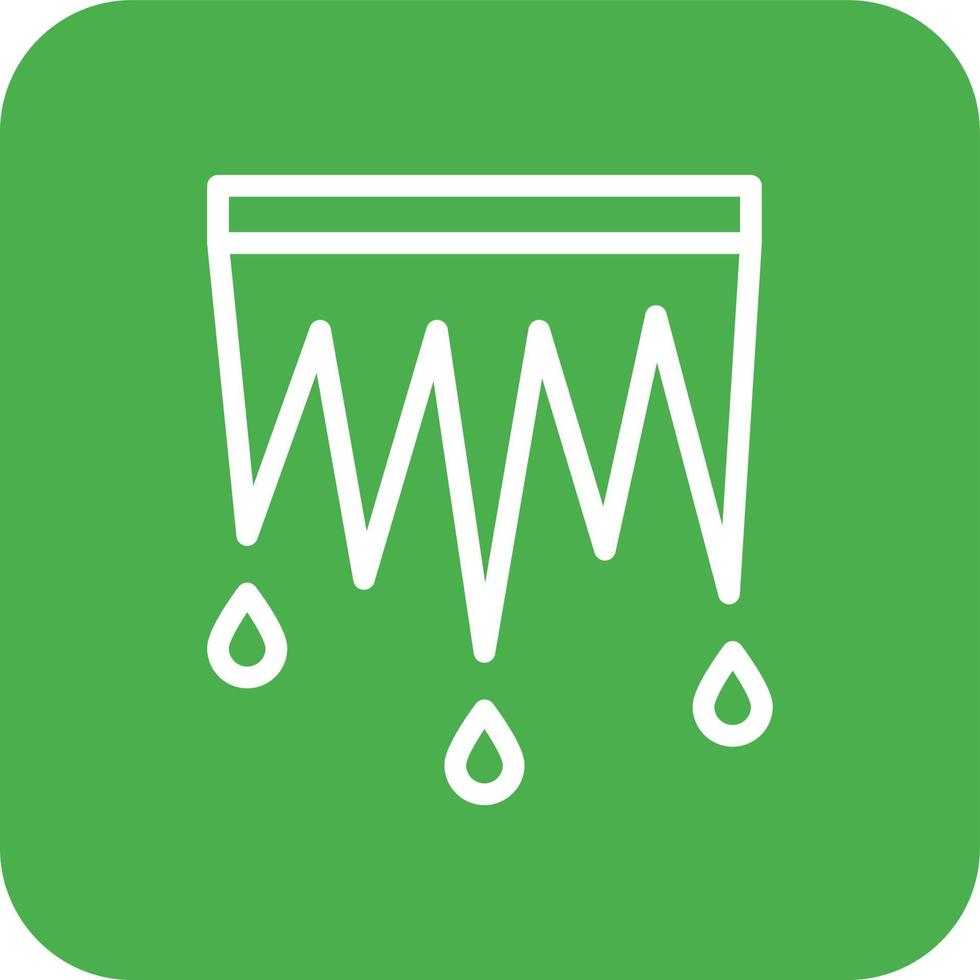 Icicle Vector Icon Design Illustration