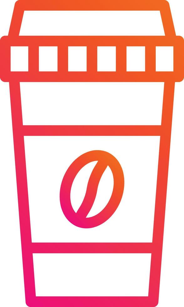 Coffee Cup Vector Icon Design Illustration