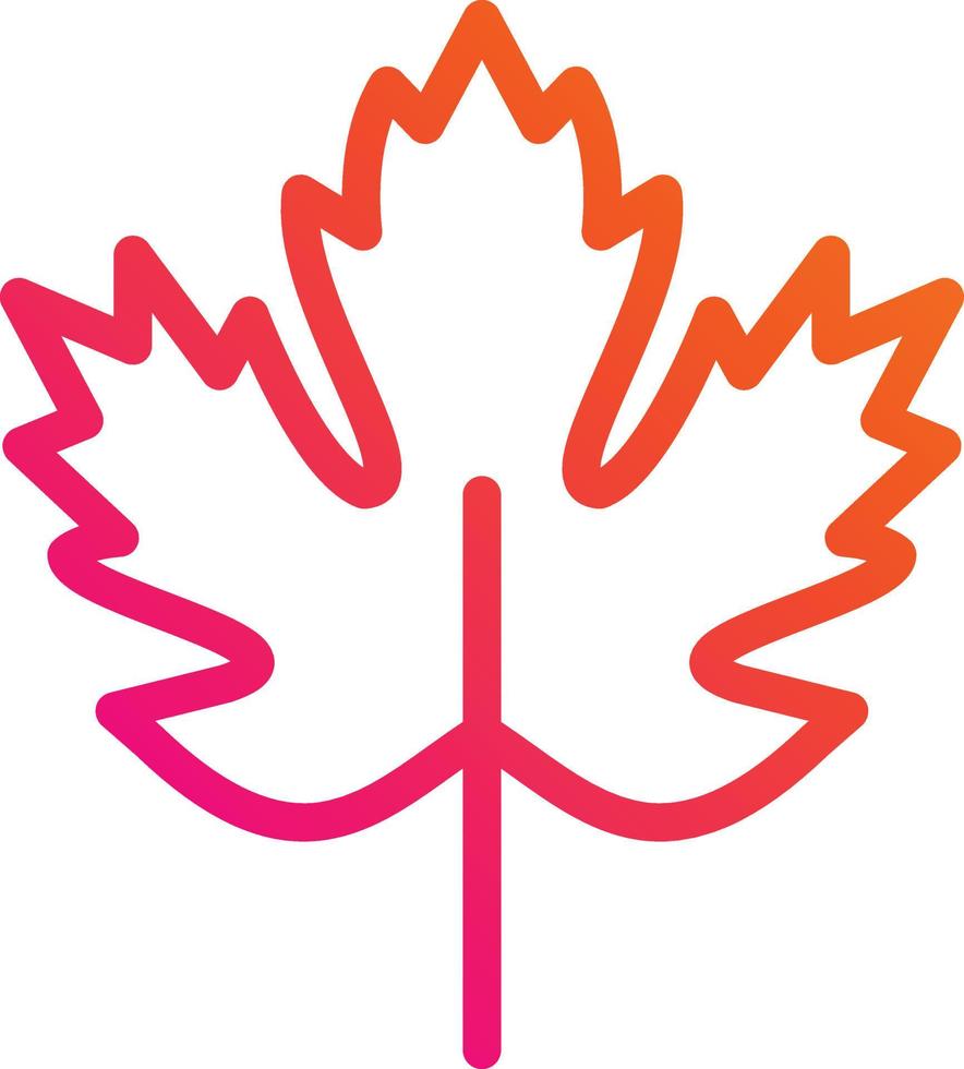 Maple Vector Icon