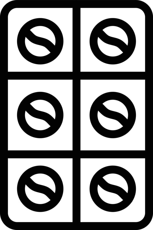 Blister Vector Icon Design Illustration