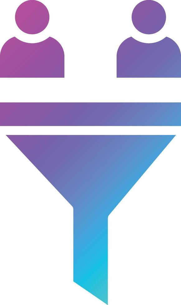 Sales Funnel Vector Icon