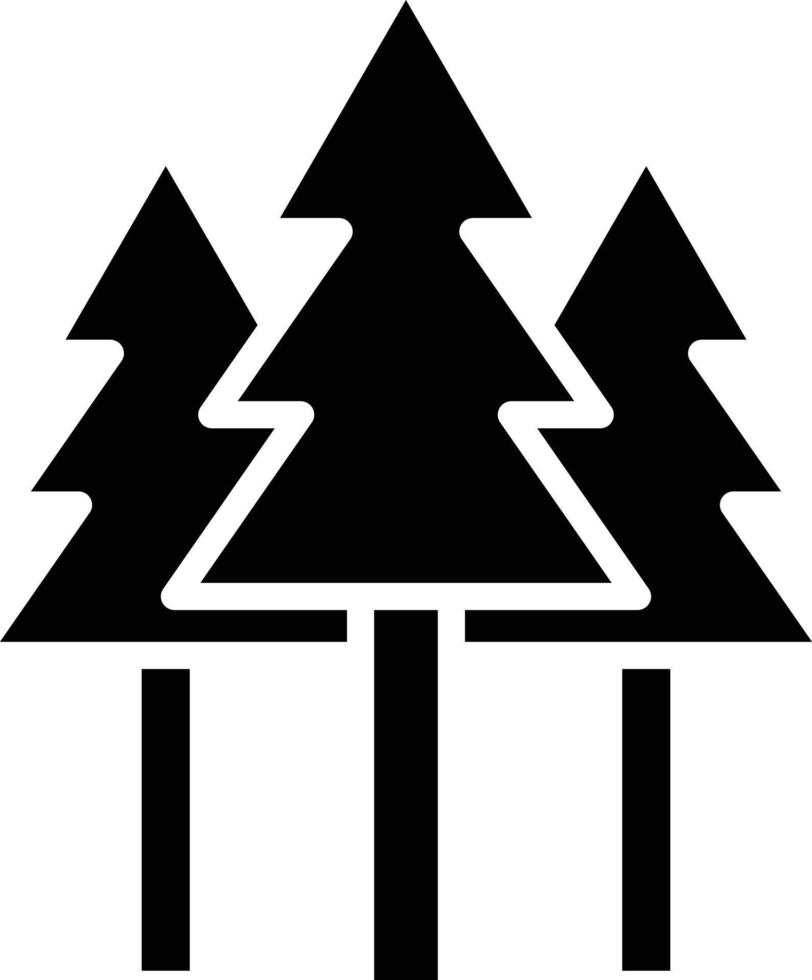 Forest Vector Icon Design Illustration
