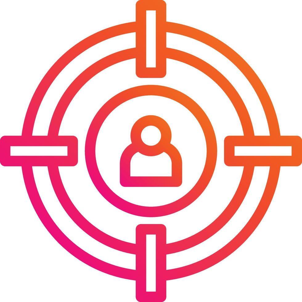 Target Audience Vector Icon