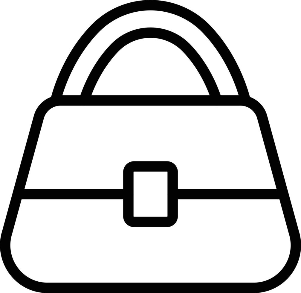 ilustración de diseño de icono de vector de bolso