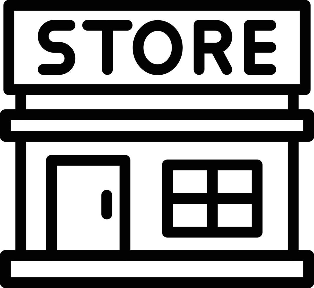 Grocery store Vector Icon Design Illustration