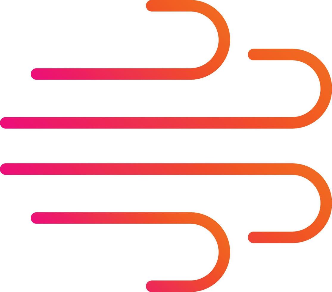 Wind Vector Icon Design Illustration
