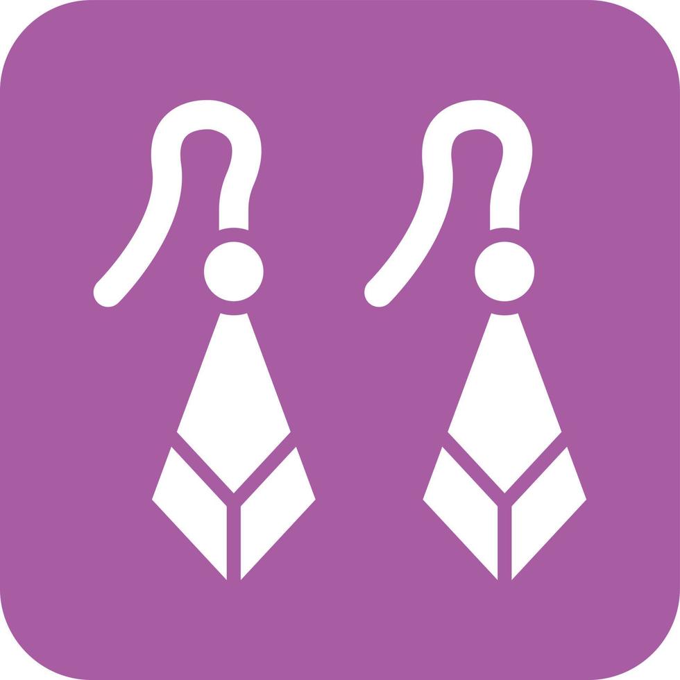 Earrings Vector Icon