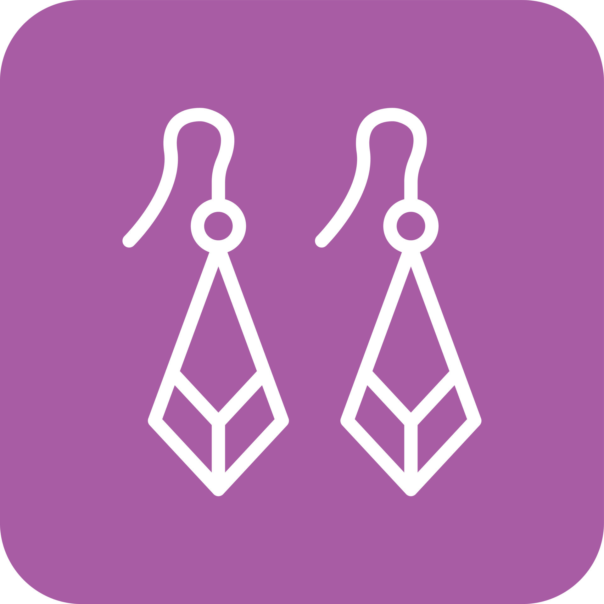 Earrings Vector Icon 7912844 Vector Art at Vecteezy