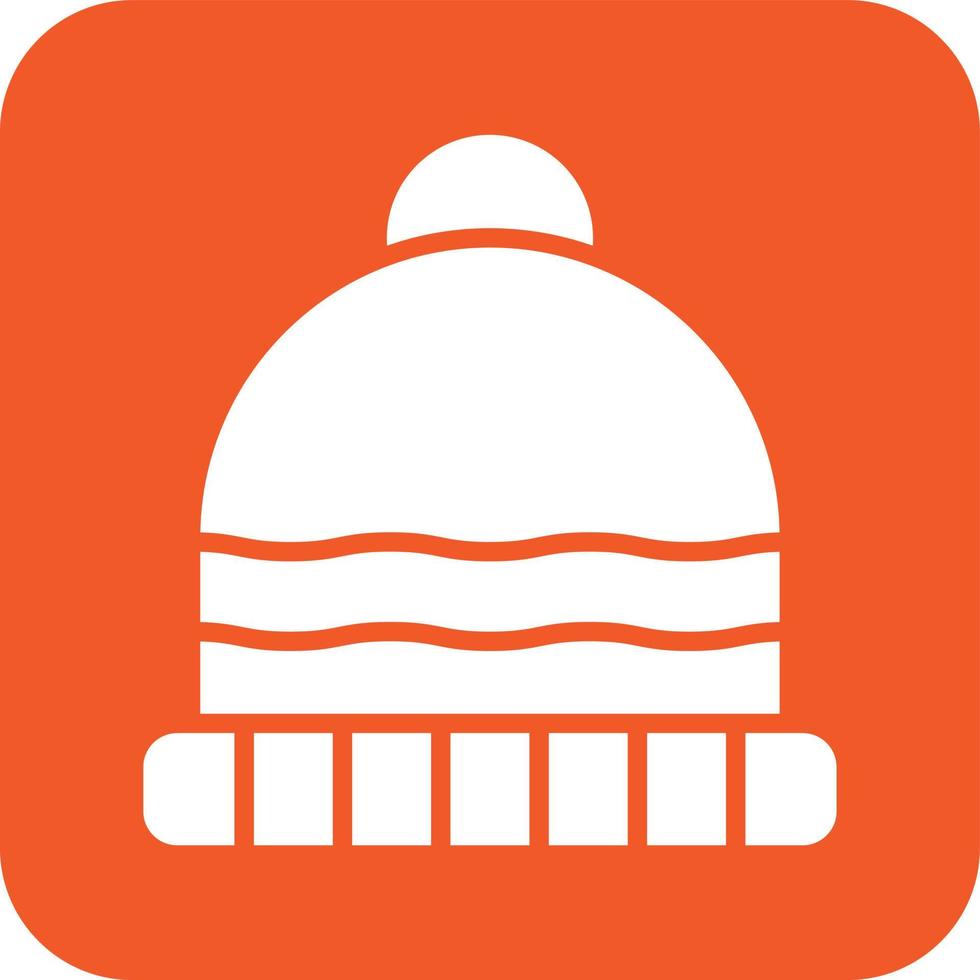 Beanie Vector Icon Design Illustration