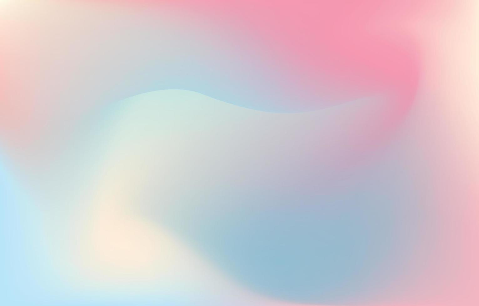Abstract Pastel Colorful Gradient Background Concept vector