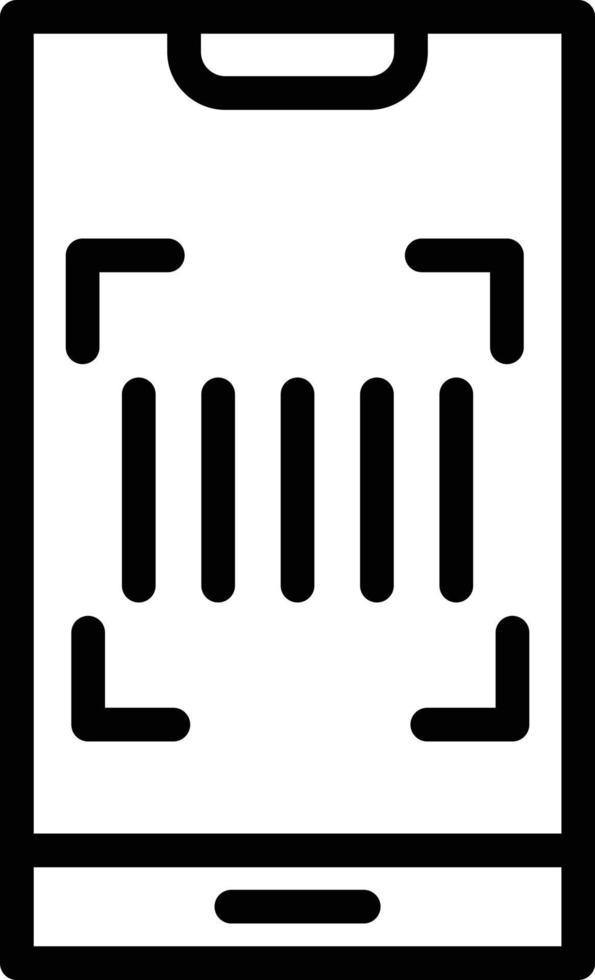 Barcode Vector Icon Design Illustration