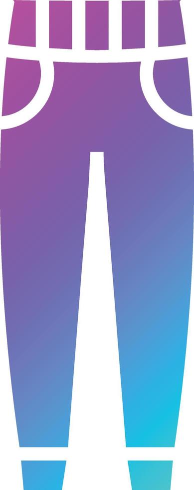 Trouser Vector Icon Design Illustration