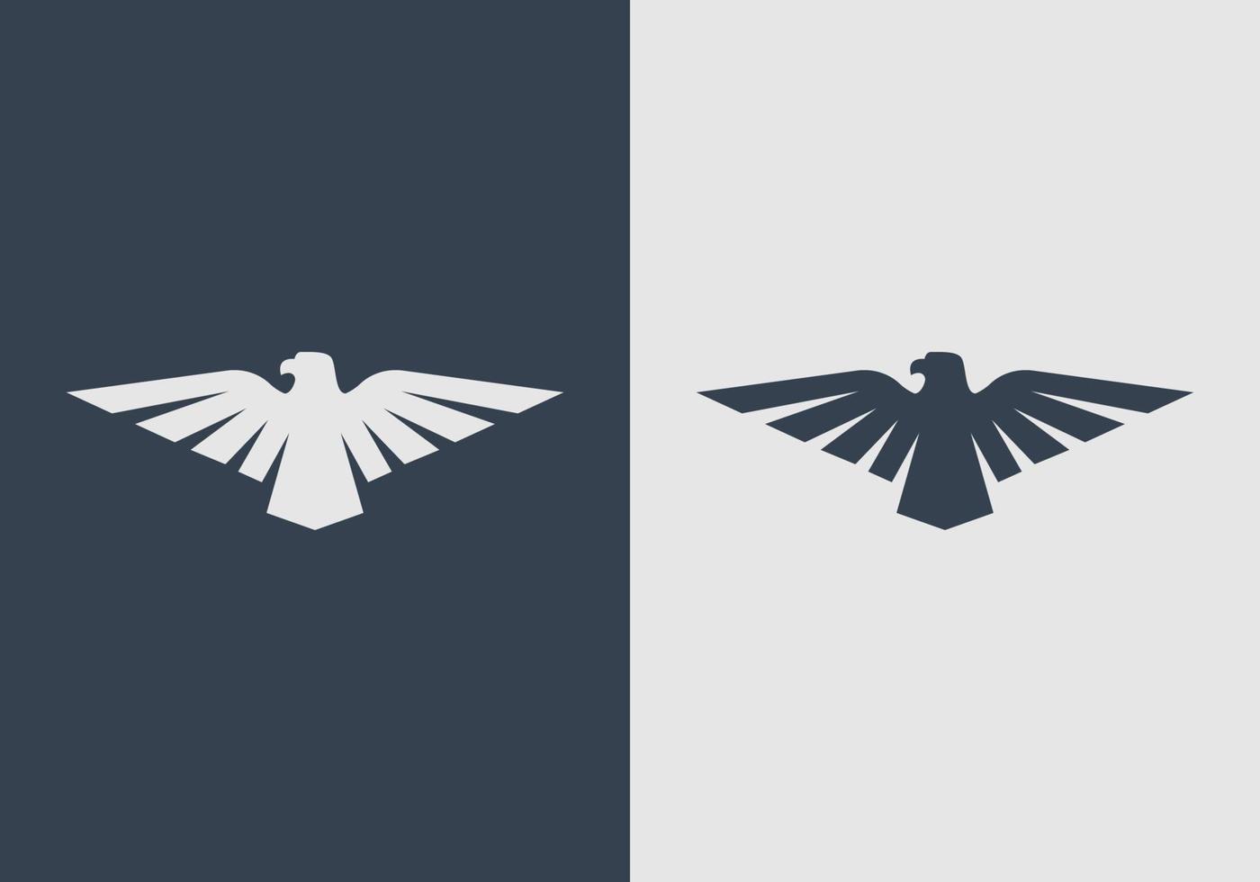 eagle logo design vector