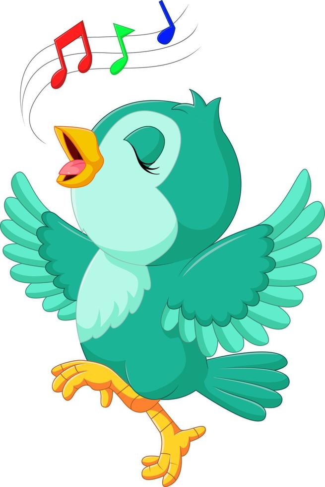 Singing Bird Vector Art, Icons, and Graphics for Free Download