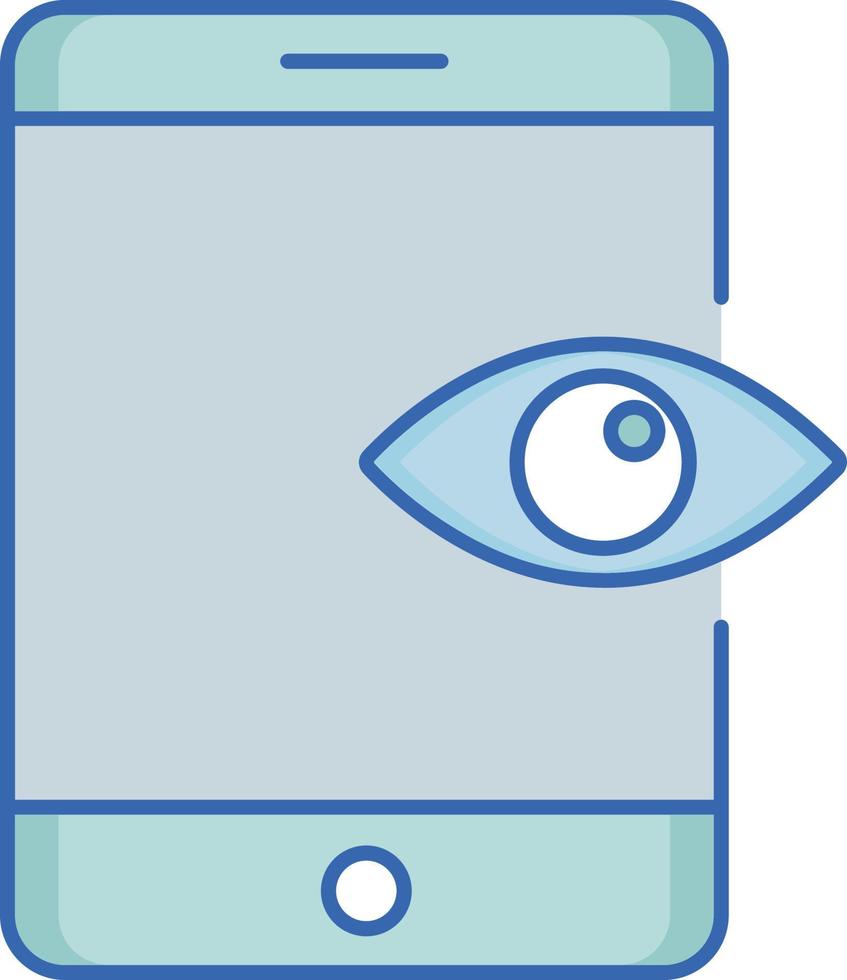 mobile Security Isolated Vector icon which can easily modify or edit