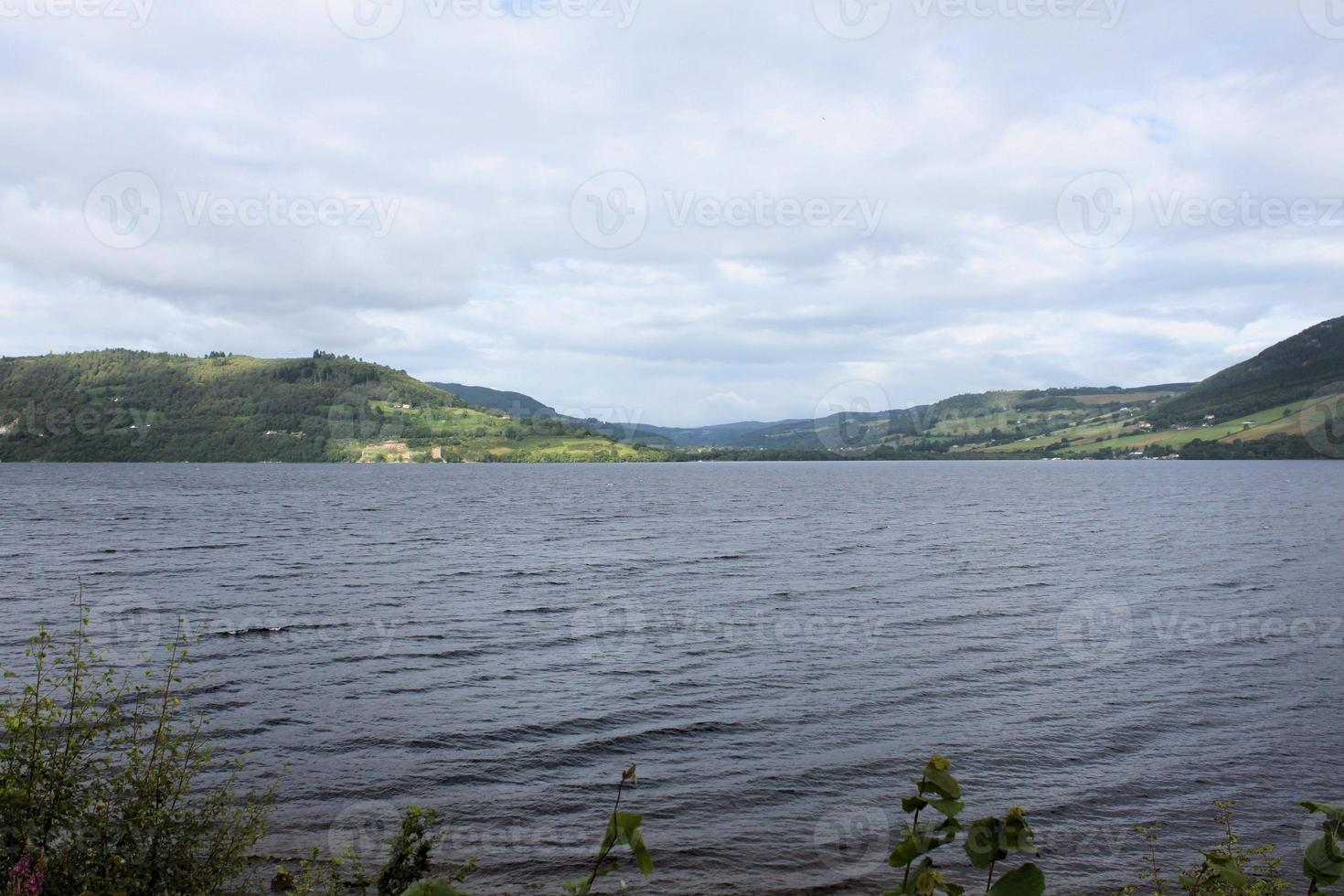 A view of Loch Ness in Scotland photo