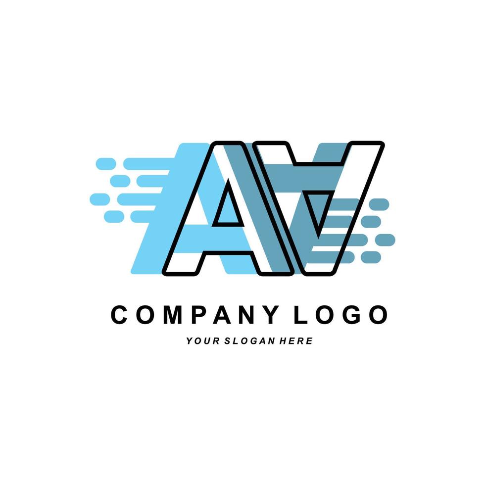 logotipo de la letra a, alfabeto del icono del vector, ilustración del diseño de la marca de la empresa de iniciales vector