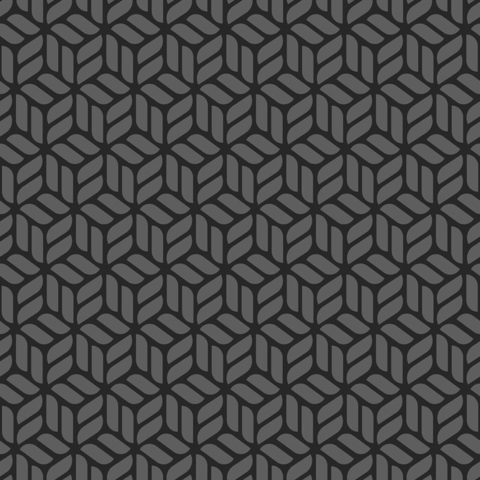 Geometric Nature Vector Seamless Pattern