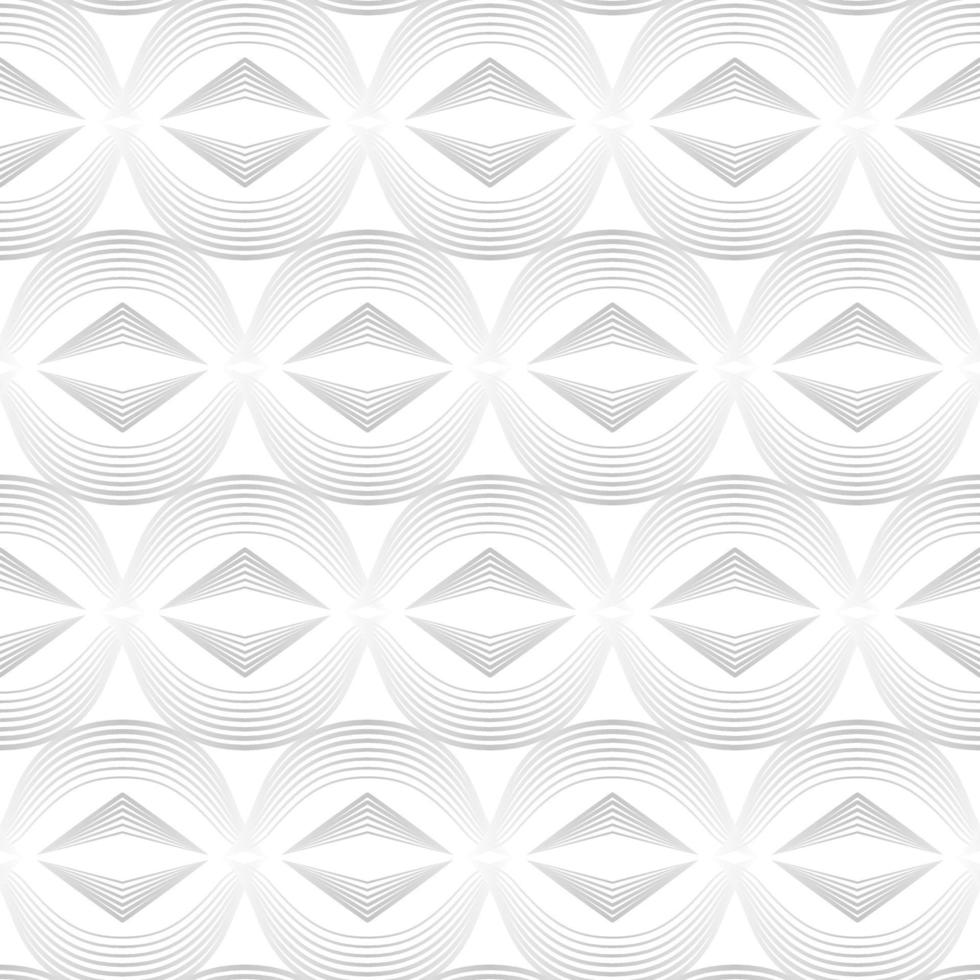 Elegant Geometric Line Vector Seamless Pattern