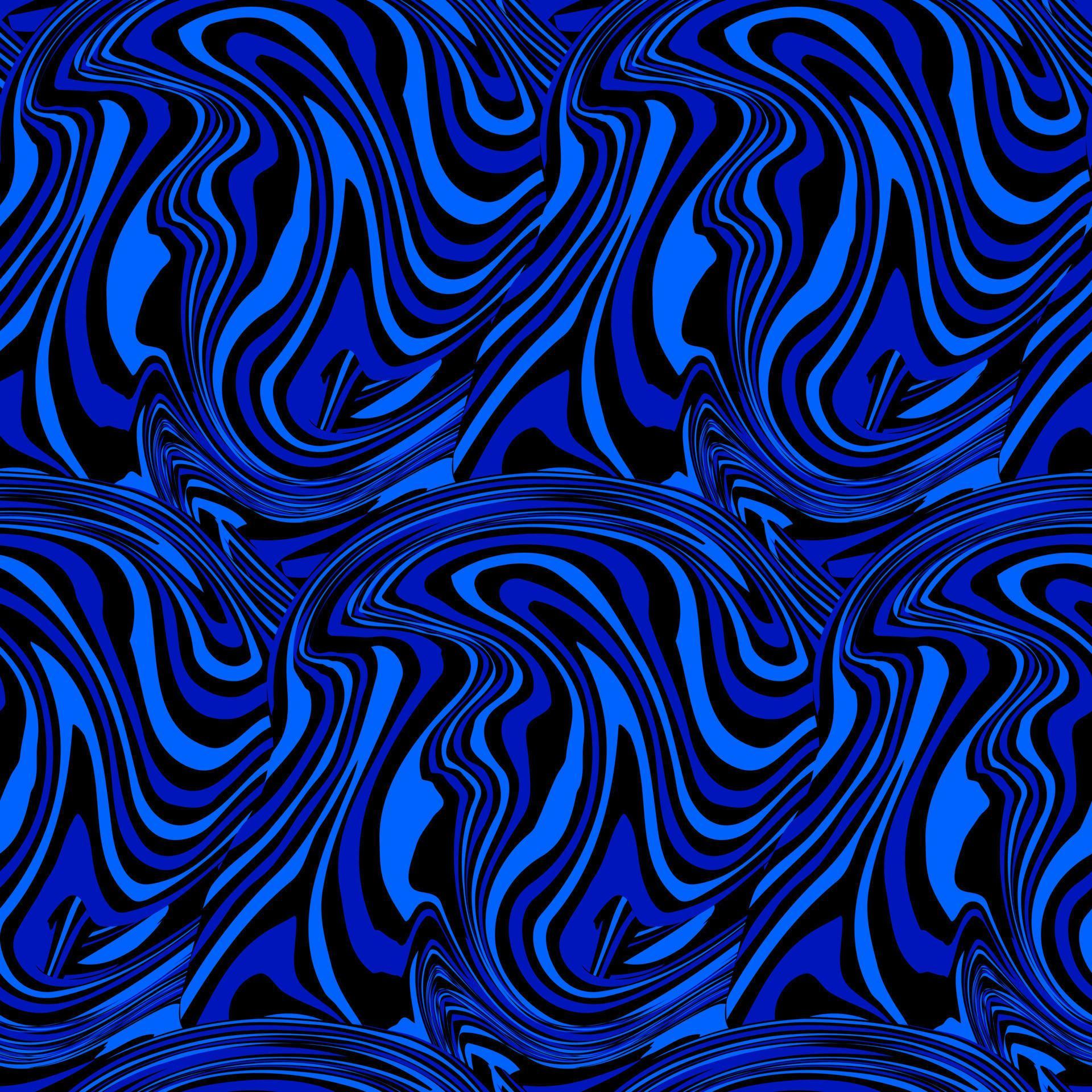 Blue Marble Liquid Motif Vector Seamless Pattern 7919866 Vector Art at