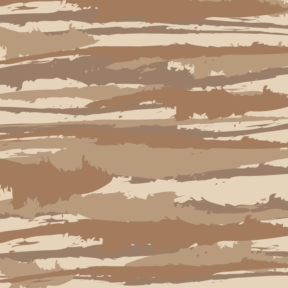 desert brown camouflage pattern abstract brush stripes military background suitable for hunting uniform vector