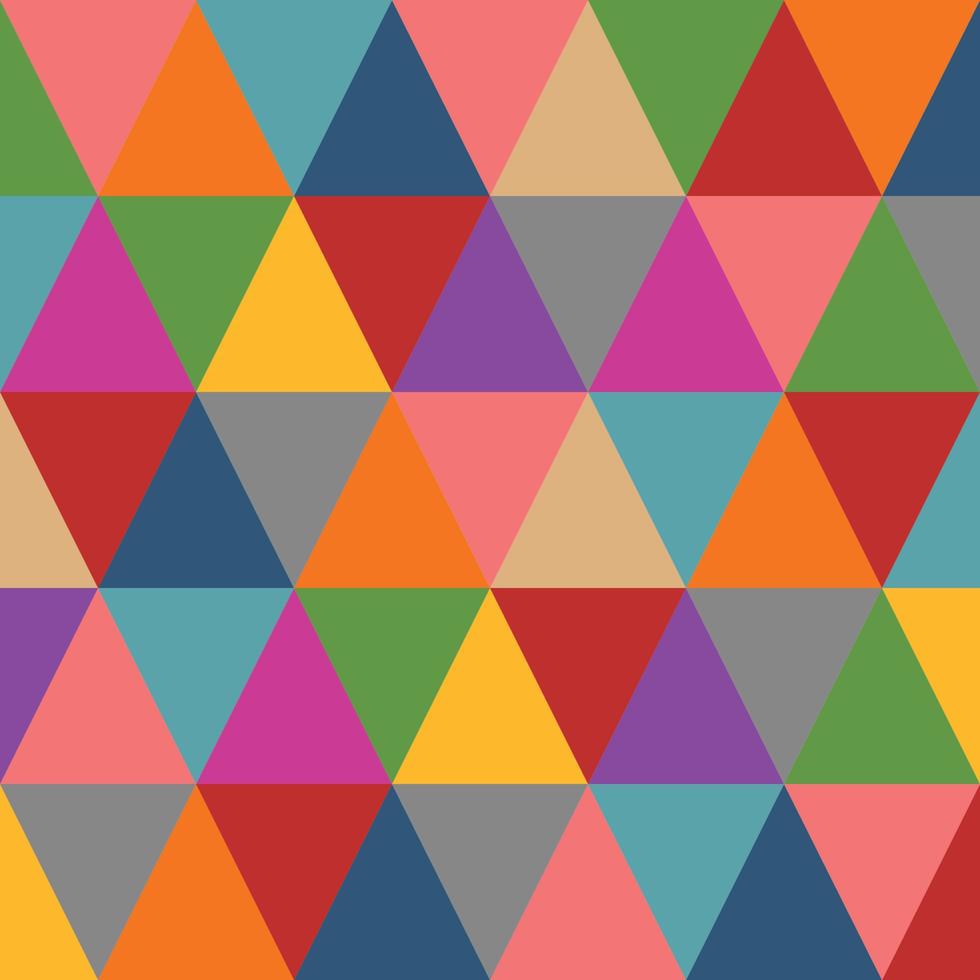 colorful geometric hexagonal pattern background vector