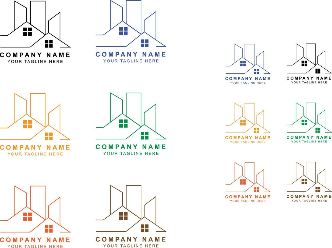 Building Logo Design For Your Business vector