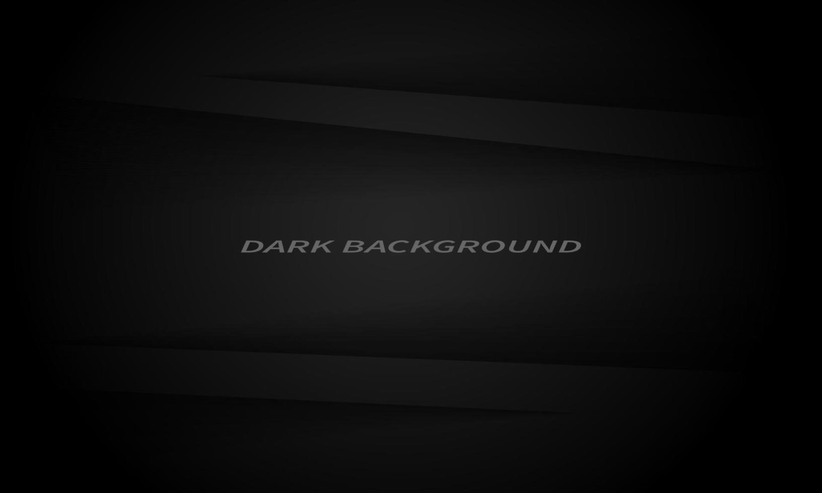 dark background with shadow on top and bottom vector