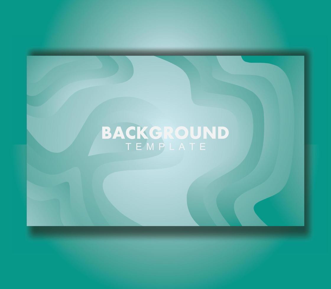 green color gradient abstract background design template vector