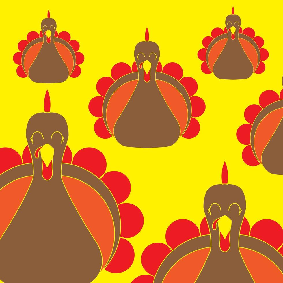 Happy Thanksgiving Background Illustration. Hand drawn typography poster. Celebration text, icon or badge. Vector wallpaper.