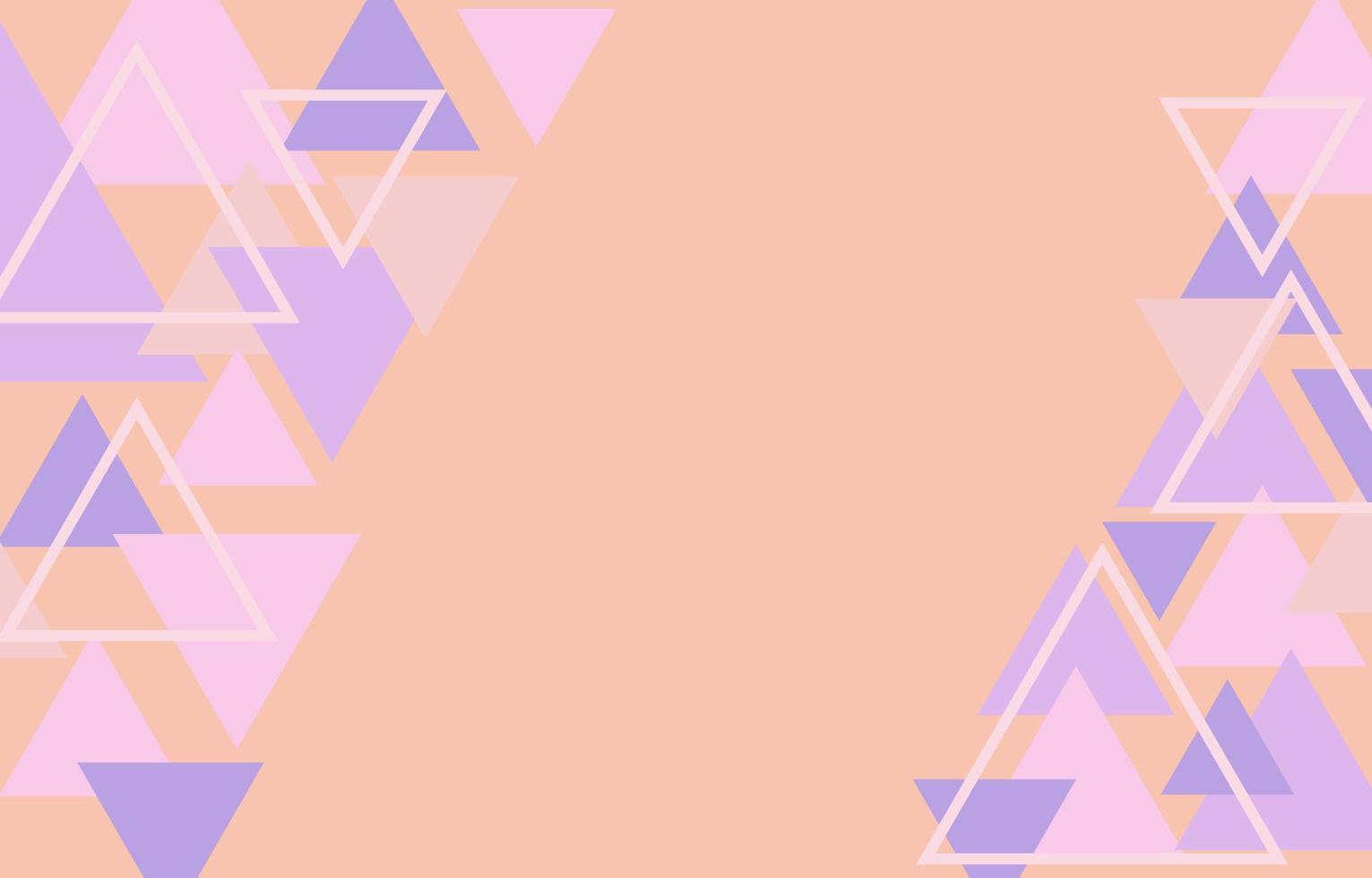 abstract modern geometric triangles background vector