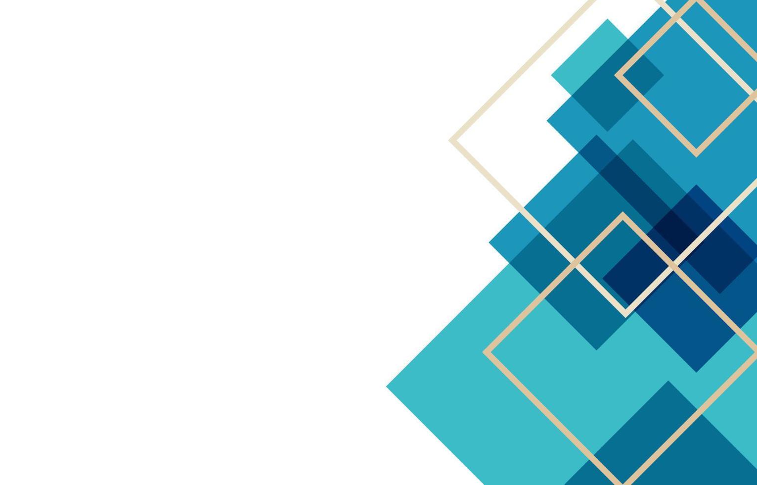 Fondo de cuadrados geométricos modernos abstractos vector