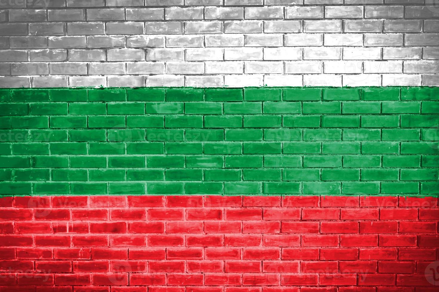 bulgria flag wall texture background photo