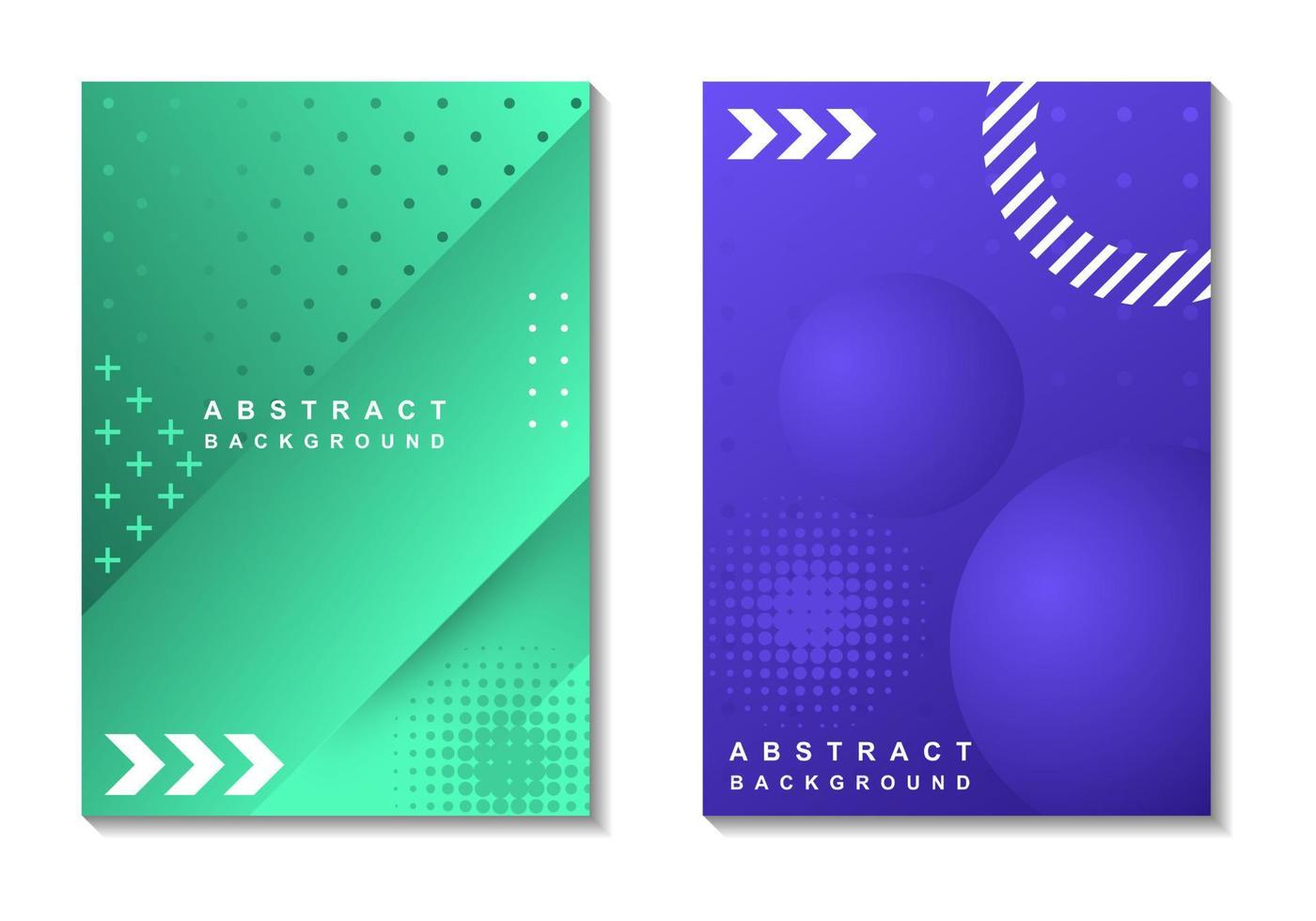 modern abstract background book cover vector