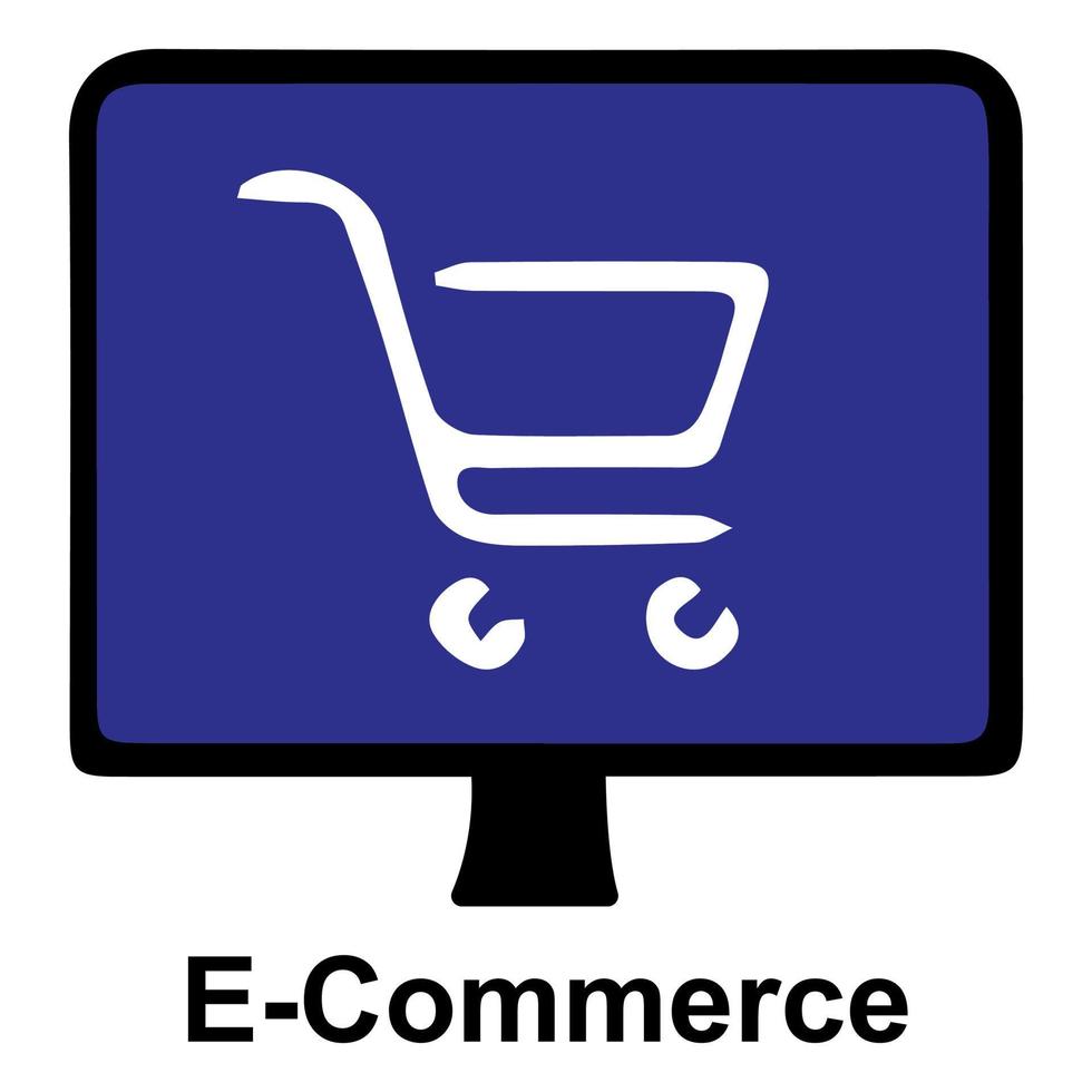 Icon E-Commerce Vector Illustration