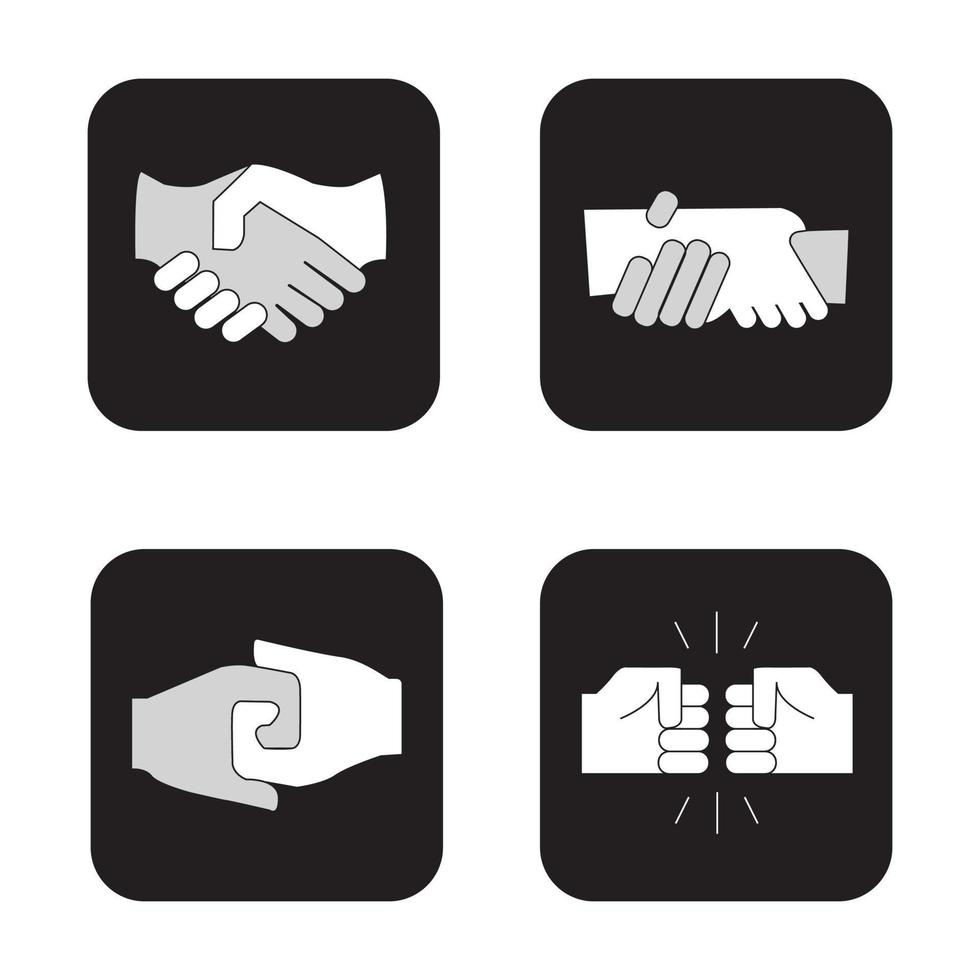 Friendship Relationship Icon Flat Success Team vector