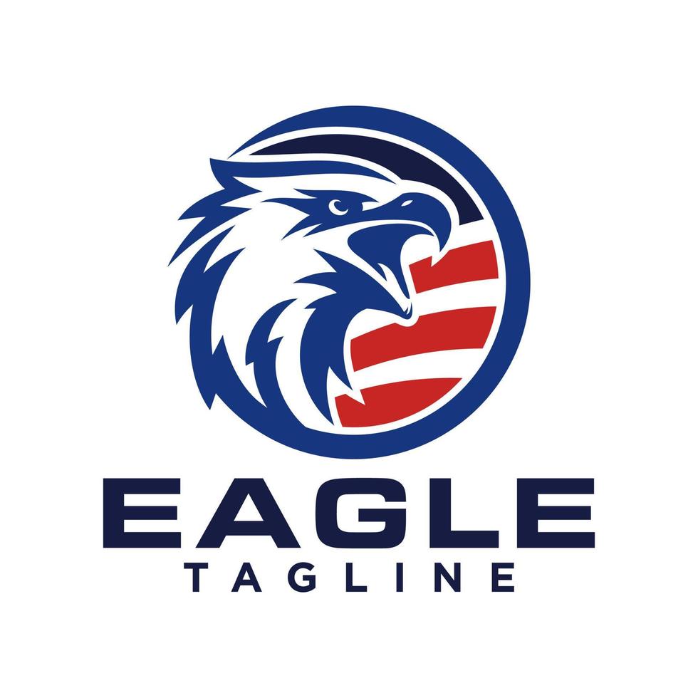 Eagle Bird Logo design Vector Template