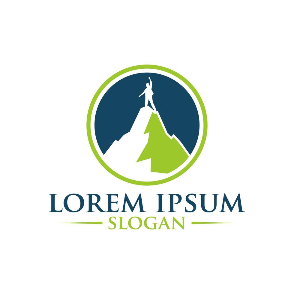 Business Education Logo Icon Design Vector Template