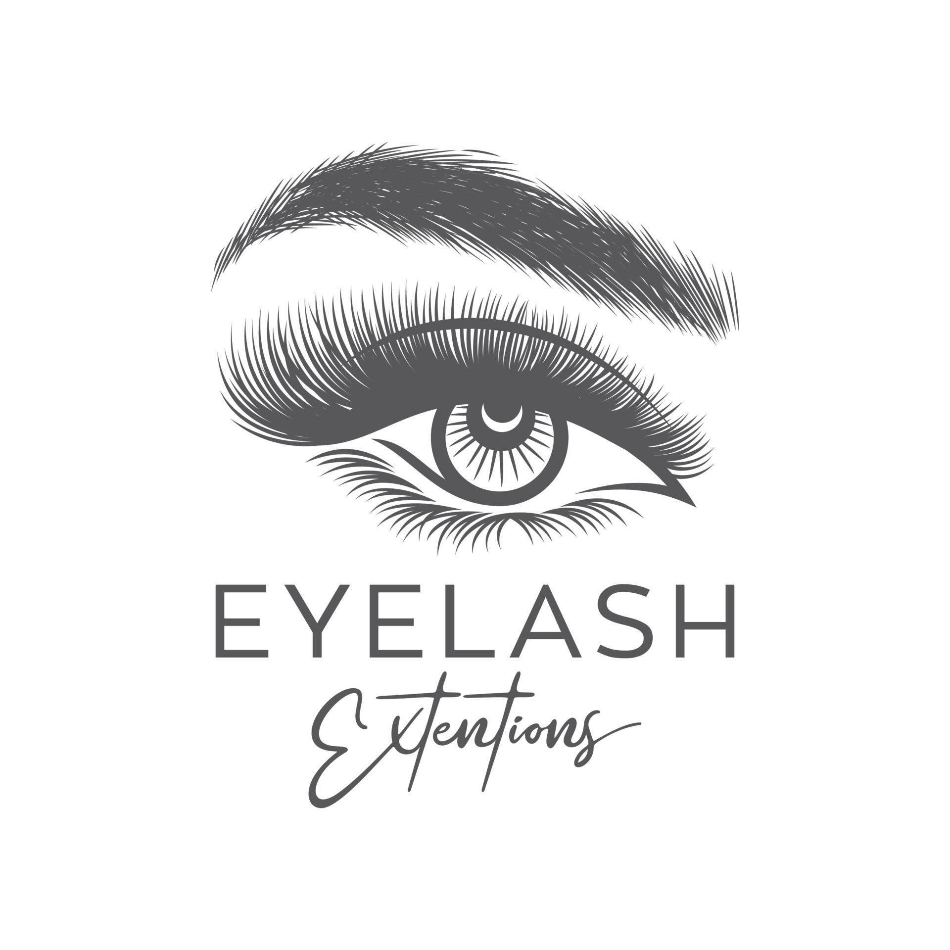 Luxury Beauty Eyelashes Logo Vector Illustration 7922921 Vector Art At Vecteezy