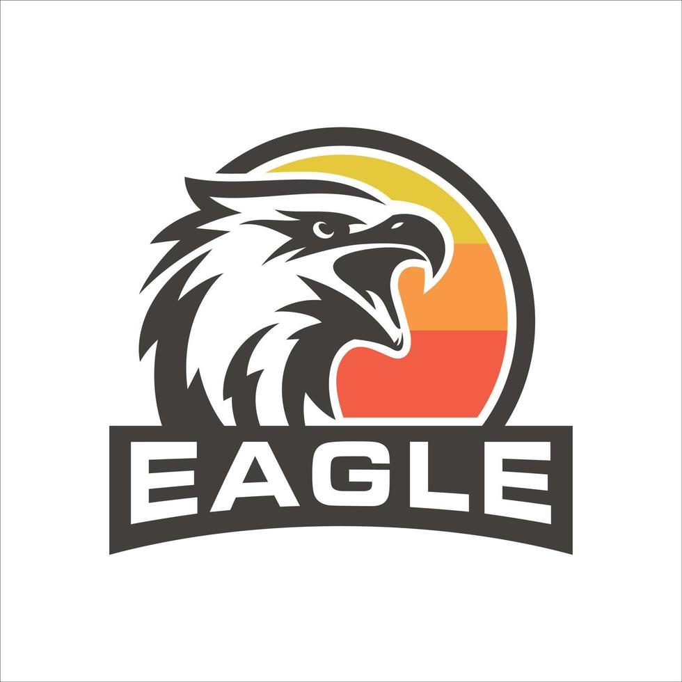 Eagle Bird Logo design Vector Template